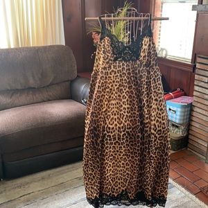 Lane Bryant Cheetah print sexy nightgown size 26/28. Cheetah print lounge-ware